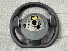Audi SQ5 Leather Flat Bottom S Line Steering Wheel With DSG Paddles Q5 SQ5