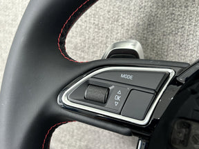 Audi SQ5 Leather Flat Bottom S Line Steering Wheel With DSG Paddles Q5 SQ5