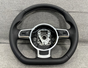 Audi TT TTS A3 S3 RS3 A6 S6 RS6 S4 S5 R8 Flat Bottom Steering Wheel *Genuine New