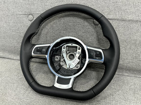 Audi TT TTS A3 S3 RS3 A6 S6 RS6 S4 S5 R8 Flat Bottom Steering Wheel *Genuine New