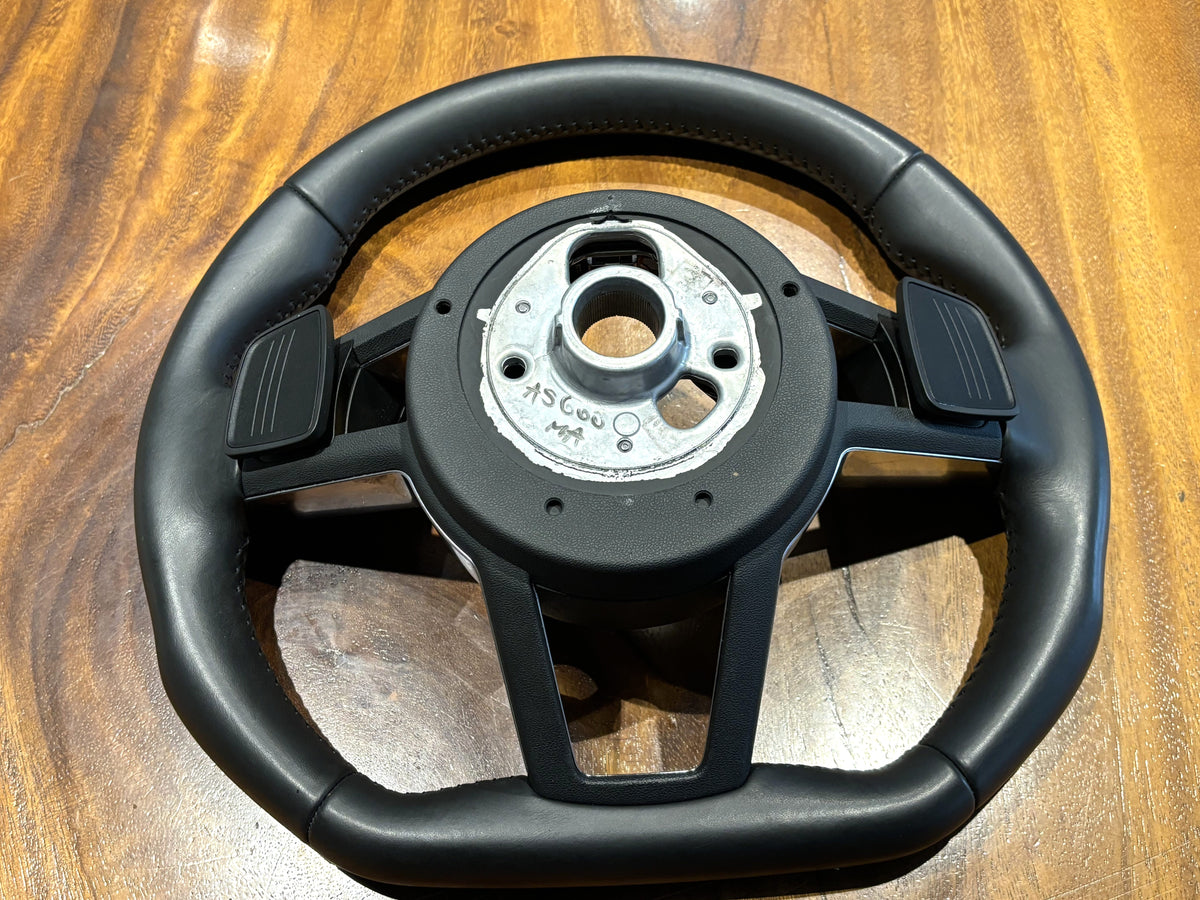 Audi TT TTS RS Mk3 Flat bottom D Type Sport Steering wheel 8S0419091E Original