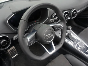 Audi TT TTS RS Mk3 Flat bottom D Type Sport Steering wheel 8S0419091E Original