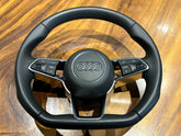 Audi TT TTS RS Mk3 Flat bottom D Type Sport Steering wheel 8S0419091E Original