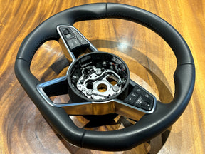 Audi TT TTS RS Mk3 Flat bottom D Type Sport Steering wheel 8S0419091E Original