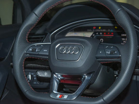Audi Flat Bottom Sport Steering Wheel S-Line S4 B9 S5 F5 SQ5 FY SQ7 4M SQ8