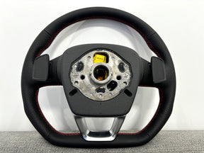 Audi Flat Bottom Sport Steering Wheel S-Line S4 B9 S5 F5 SQ5 FY SQ7 4M SQ8