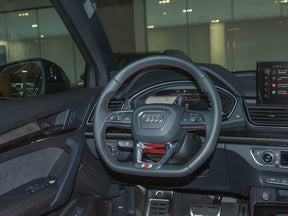 Audi Flat Bottom Sport Steering Wheel S-Line S4 B9 S5 F5 SQ5 FY SQ7 4M SQ8