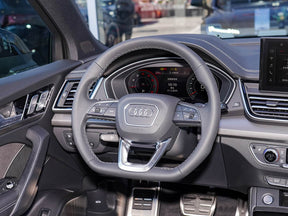 Audi Q5 SQ5 FY Q7 SQ7 Q8 Q3 A3 A4 A5 S5 S4 B9 Flat Bottom Steering Wheel S-Line