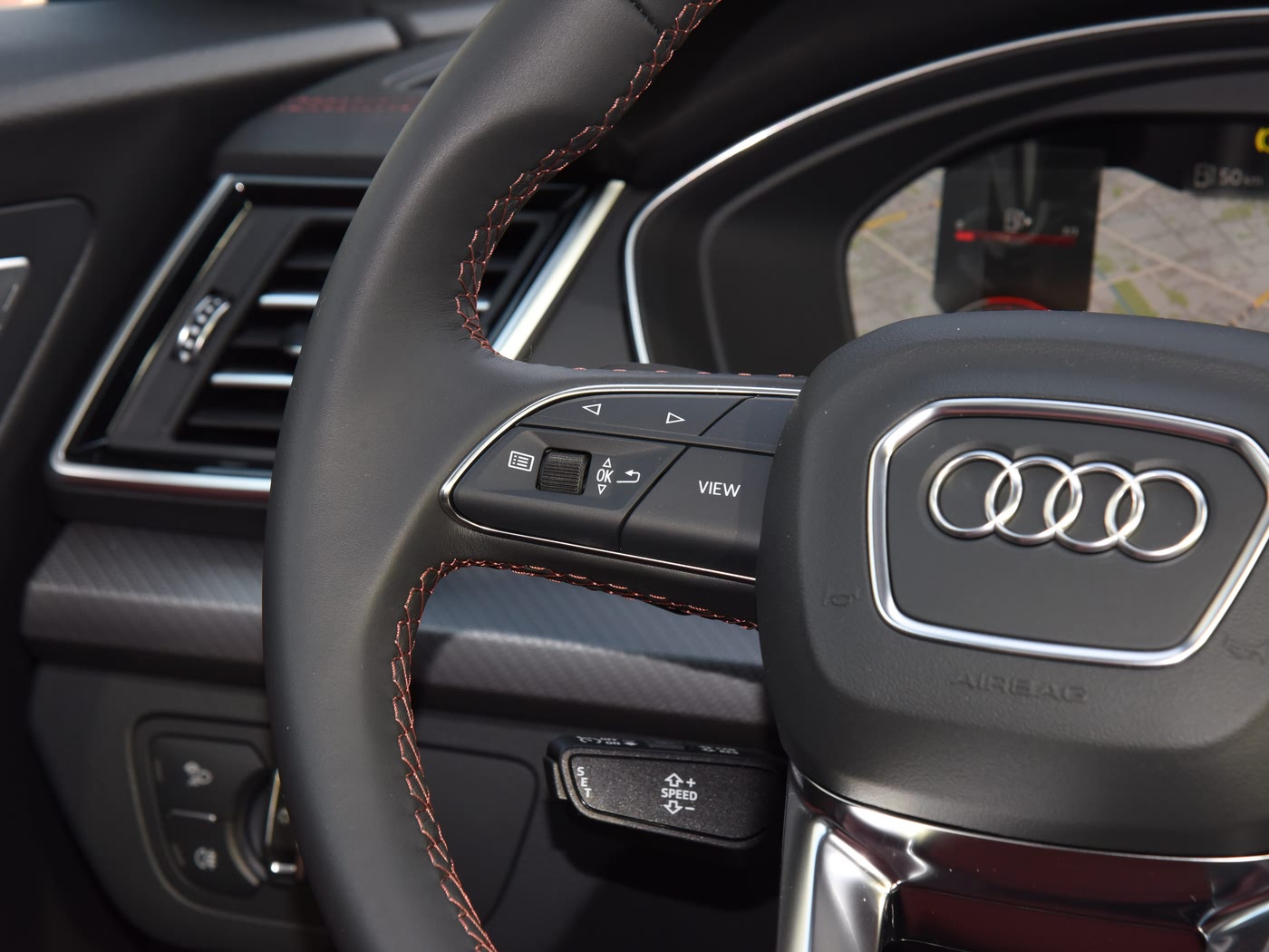 Audi Heated Flat Bottom Steering Wheel Q5 SQ5 Q7 SQ7 Q8 A4 A5 S5 S4 B9 A7 8W S7