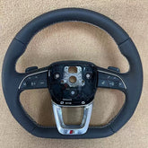 Audi Heated Flat Bottom Steering Wheel Q5 SQ5 Q7 SQ7 Q8 A4 A5 S5 S4 B9 A7 8W S7