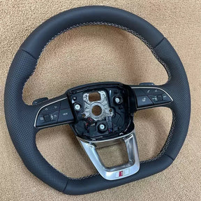 Audi Heated Flat Bottom Steering Wheel Q5 SQ5 Q7 SQ7 Q8 A4 A5 S5 S4 B9 A7 8W S7