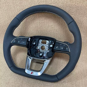 Audi Heated Flat Bottom Steering Wheel Q5 SQ5 Q7 SQ7 Q8 A4 A5 S5 S4 B9 A7 8W S7