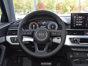 AUDI A4 B9 A5 F5 S4 S5 Multifunction Leather Steering Wheel With Paddles Genuine