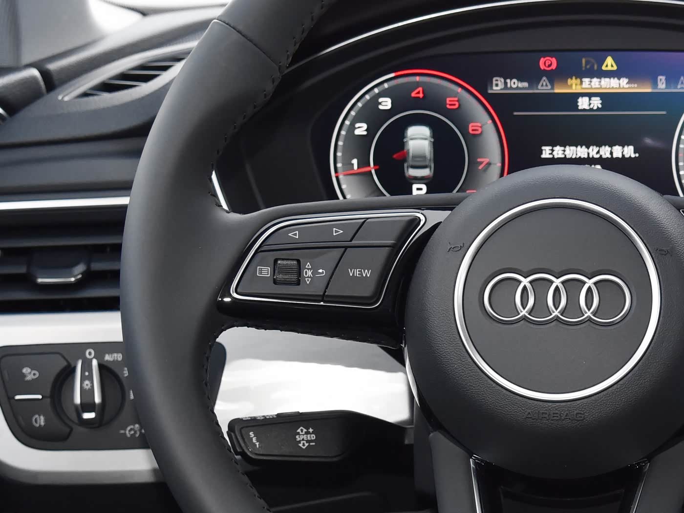 AUDI A4 B9 A5 F5 S4 S5 Multifunction Leather Steering Wheel With Paddles Genuine