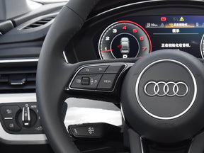AUDI A4 B9 A5 F5 S4 S5 Multifunction Leather Steering Wheel With Paddles Genuine