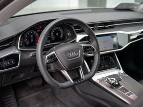 Audi Flat Bottom Steering Wheel Sport A6 S6 RS6 C8 A7 S7 A8 S8 E-TRON Genuine