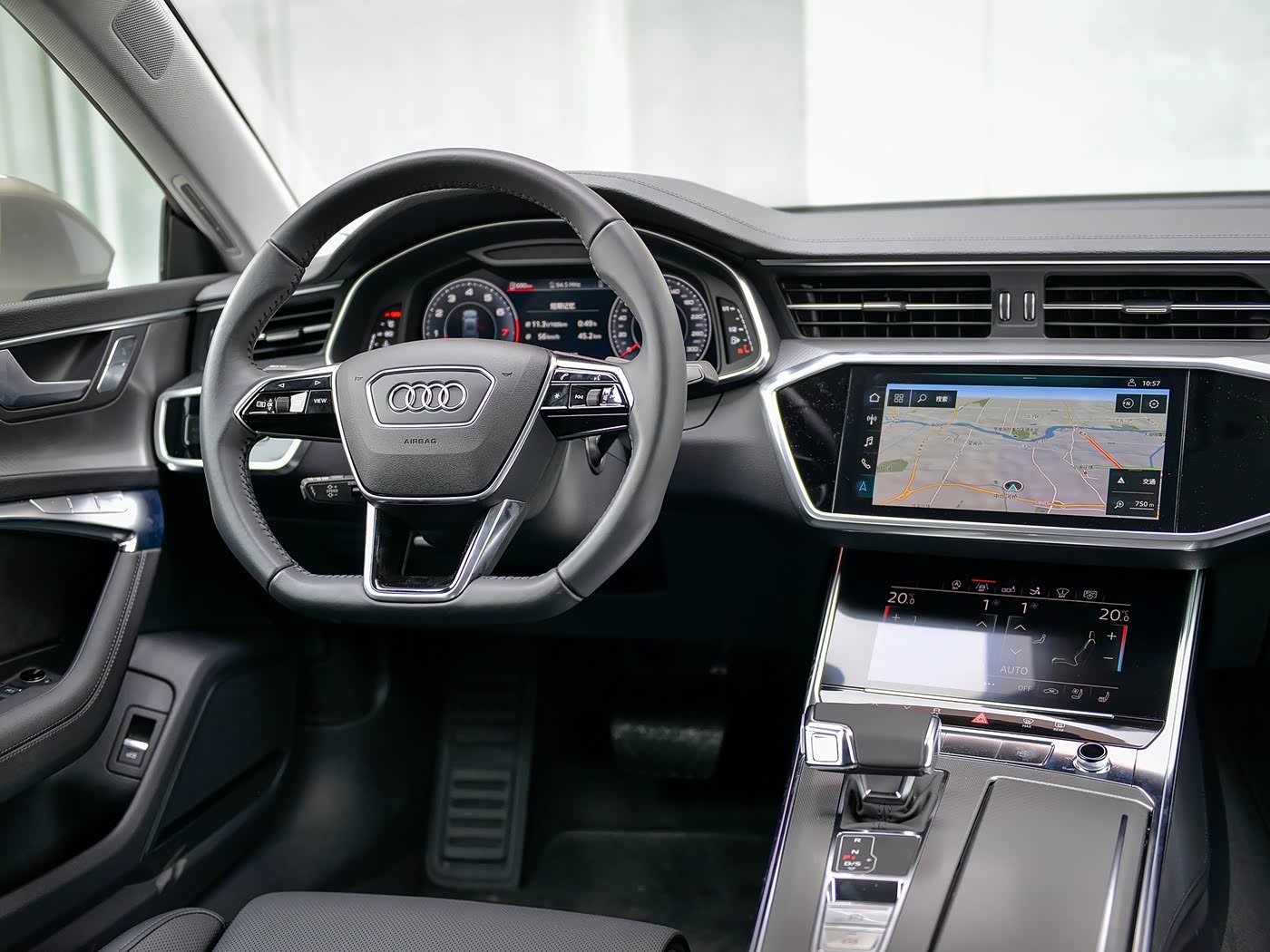 Audi Flat Bottom Steering Wheel Sport A6 S6 RS6 C8 A7 S7 A8 S8 E-TRON Genuine