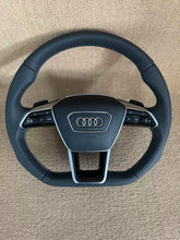 Audi Flat Bottom Steering Wheel Sport A6 S6 RS6 C8 A7 S7 A8 S8 E-TRON Genuine
