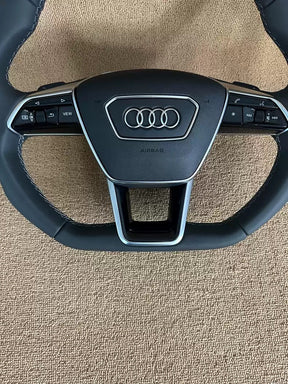 Audi Flat Bottom Steering Wheel Sport A6 S6 RS6 C8 A7 S7 A8 S8 E-TRON Genuine