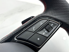 Audi S4 A4 B9 RS4 A5 S5 RS5 F5 Flat Bottom Steering Wheel With Paddles Original