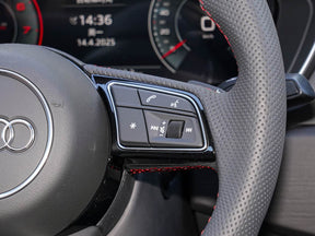 Audi S4 A4 B9 RS4 A5 S5 RS5 F5 Flat Bottom Steering Wheel With Paddles Original