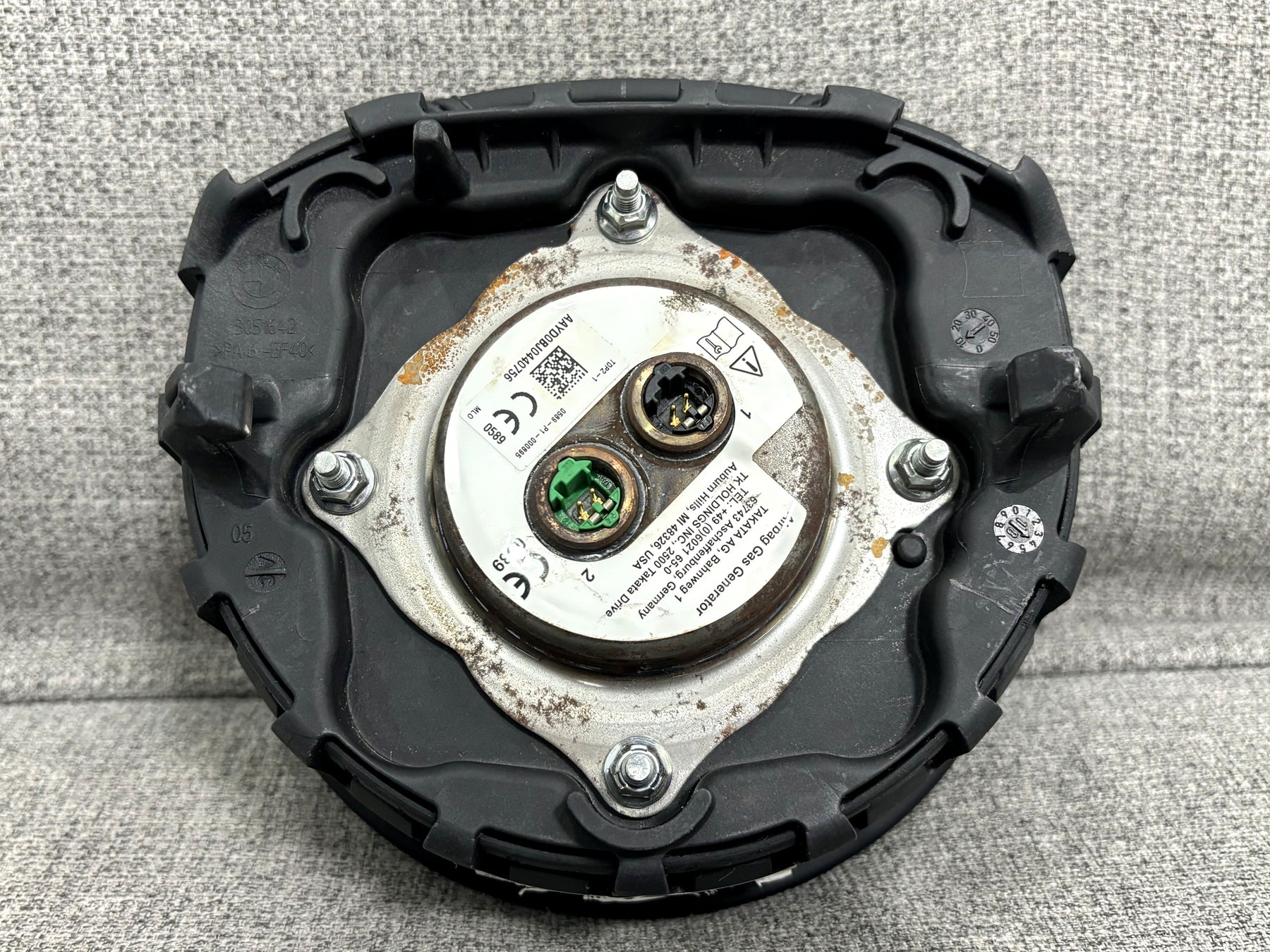 BMW E90 E91 E92 E81 E84 E87 3 1 series M Sport Steering Wheel Airbag