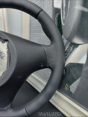 BMW E81 E82 E87 E90 E91 E92 E93 Leather M-Sport Steering Wheel Genuine Manual