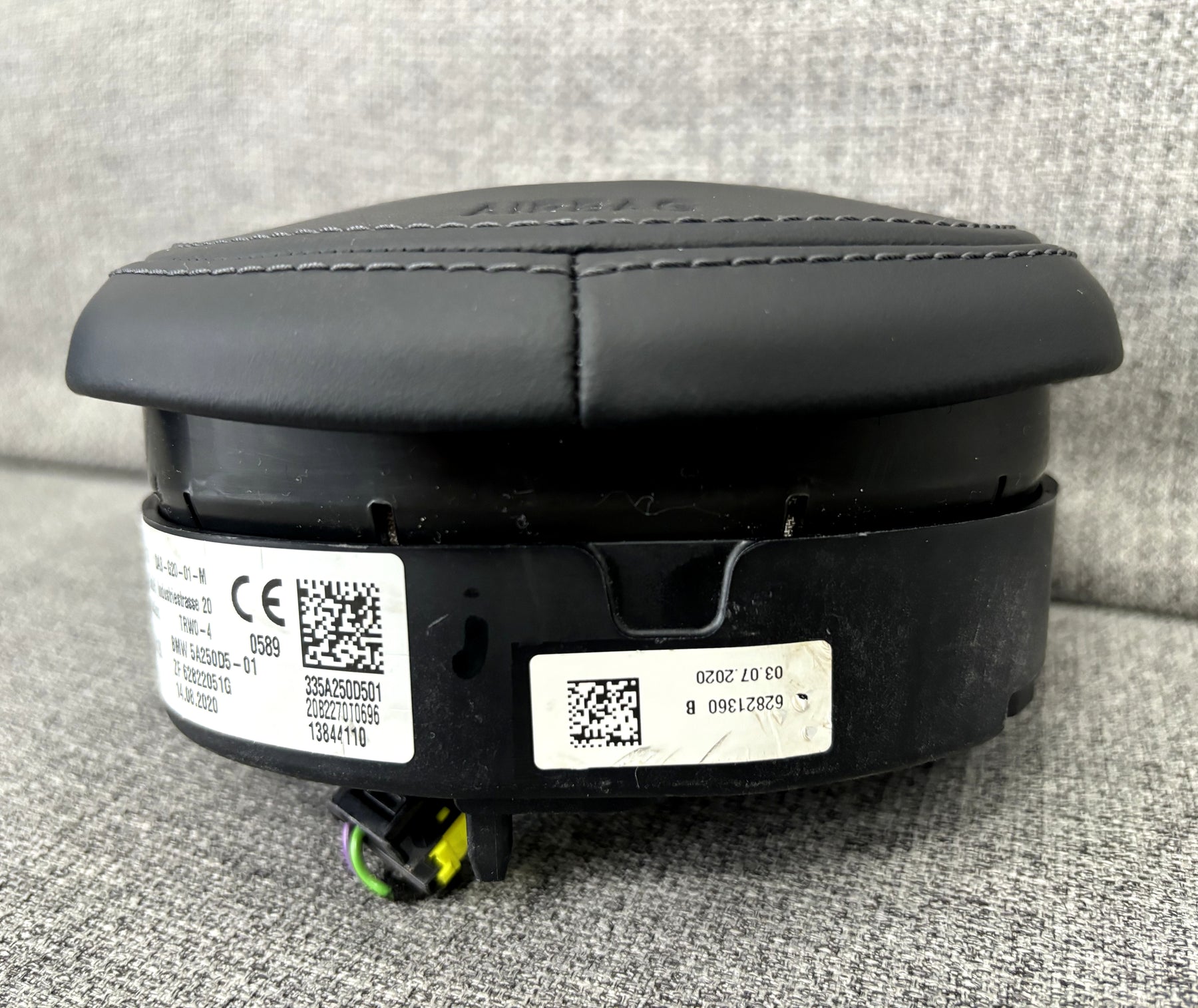 BMW 1 2 3 4 Series G20 G21 G22 Steering Wheel Airbag Single Stage