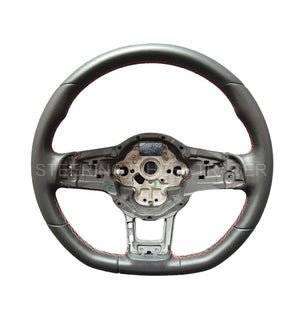 VW GOLF GTI TIGUAN POLO TOUAN PASSAT ARTEON R-LINE Flat Bottom Steering Wheel