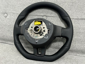 VOLKSWAGEN SCIROCCO MK3 GOLF MK6 FLAT BOTTOM STEERING WHEEL 1K8419091G GENUINE