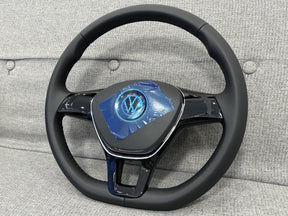 VW Golf7 Polo Caddy Touran Tiguan Jetta Sharan UP Leather Steering Wheel Genuine