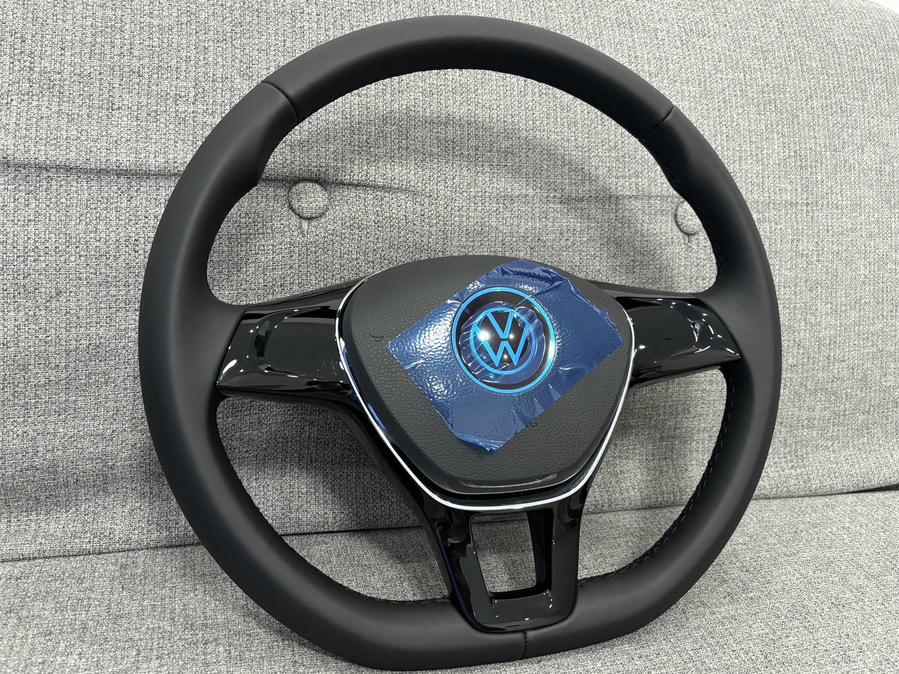VW Golf7 Polo Caddy Touran Tiguan Jetta Sharan UP Leather Steering Wheel Genuine