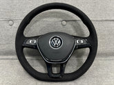 VW Golf7 Polo T-roc Passat B8 Tiguan T5 T6 Jetta Touran Alcantara Steering Wheel