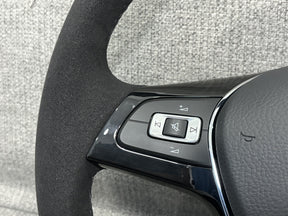 VW Golf7 Polo T-roc Passat B8 Tiguan T5 T6 Jetta Touran Alcantara Steering Wheel