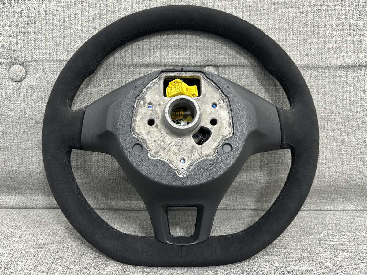 VW Golf7 Polo T-roc Passat B8 Tiguan T5 T6 Jetta Touran Alcantara Steering Wheel