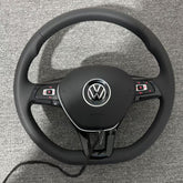 VW Golf7 Polo T-roc Passat B8 Tiguan T5.1 T6 Jetta Touran Leather Steering Wheel