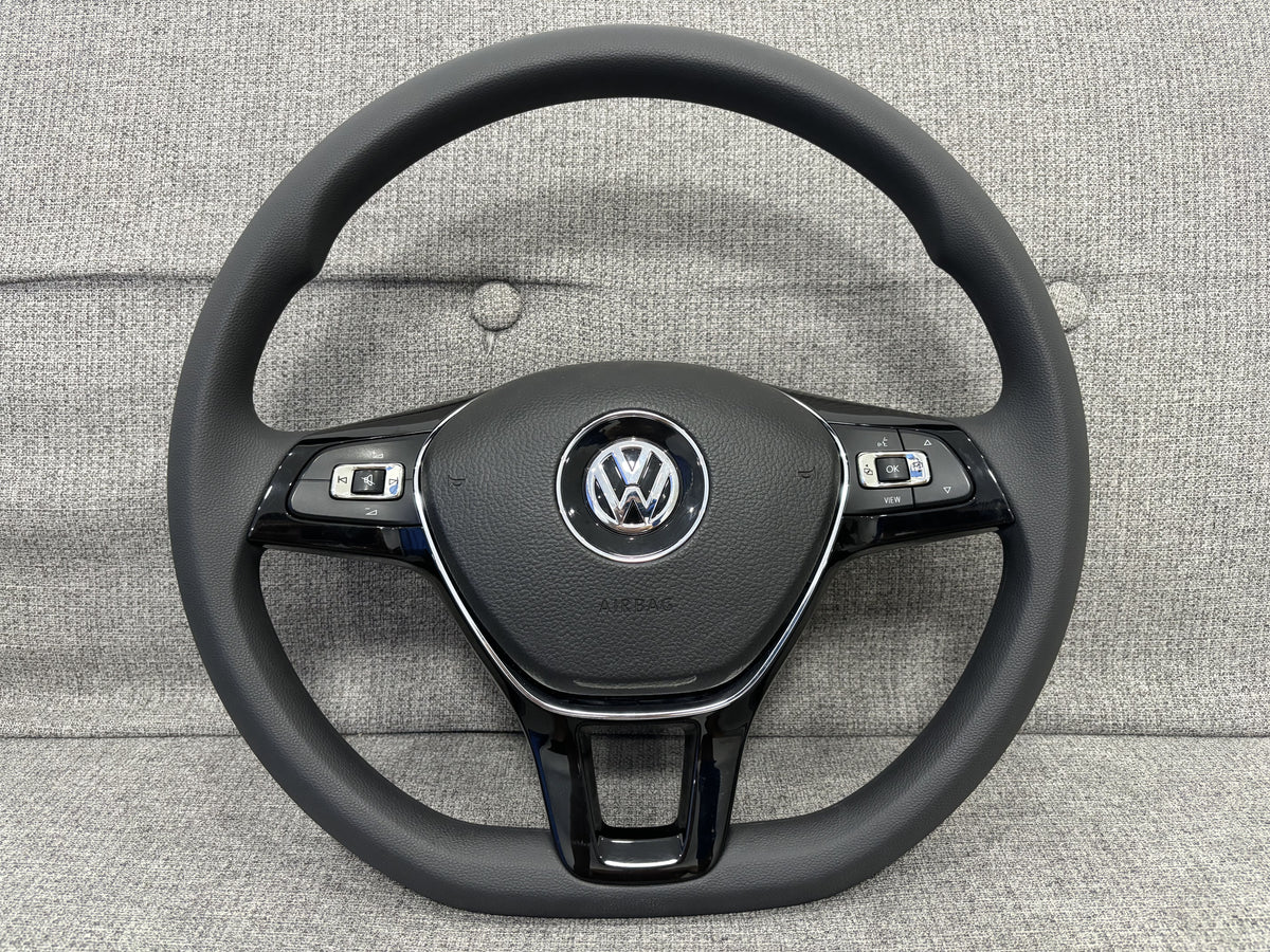 VW Golf7 Polo T-roc Passat B8 Tiguan T5.1 T6 Jetta Touran Rubber Steering Wheel