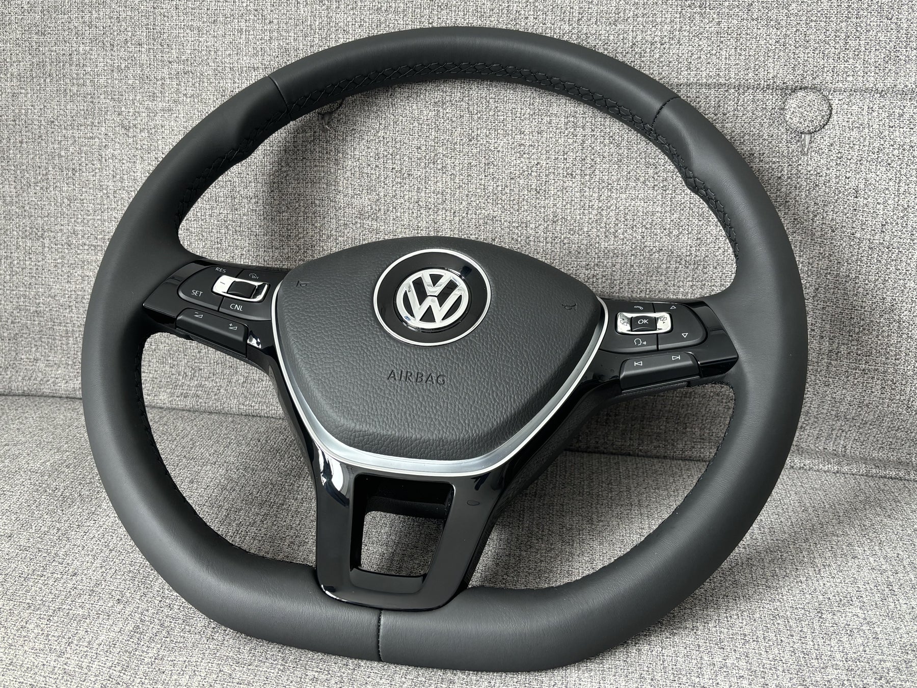 VW MK7 Golf Polo T-roc Passat B8 Tiguan T6 Steering Wheel Manual Cruise Control