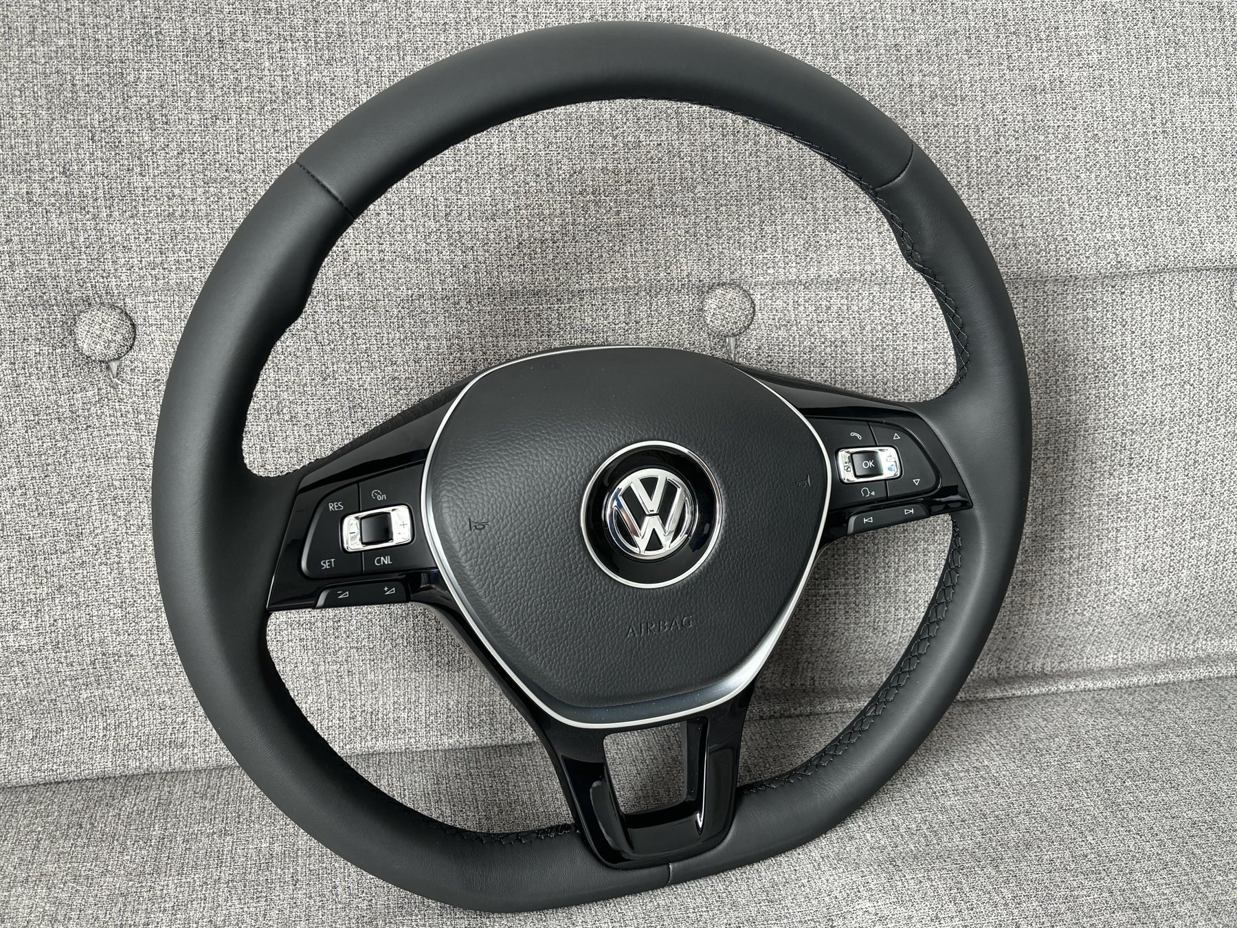 VW MK7 Golf Polo T-roc Passat B8 Tiguan T6 Steering Wheel Manual Cruise Control