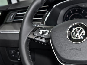 VW Golf7 Arteon Passat Touareg T6 Transporter Leather Steering Wheel Manual ACC