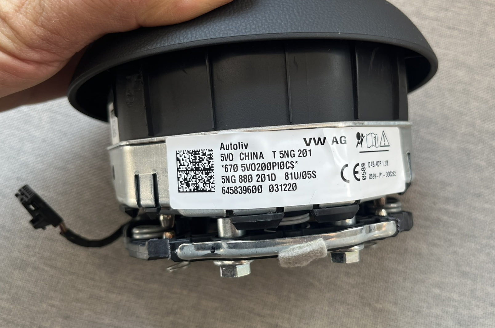 VW Golf Polo MK7 Polo Passat R-Line GT I GTD GTE Steering Wheel Airbag