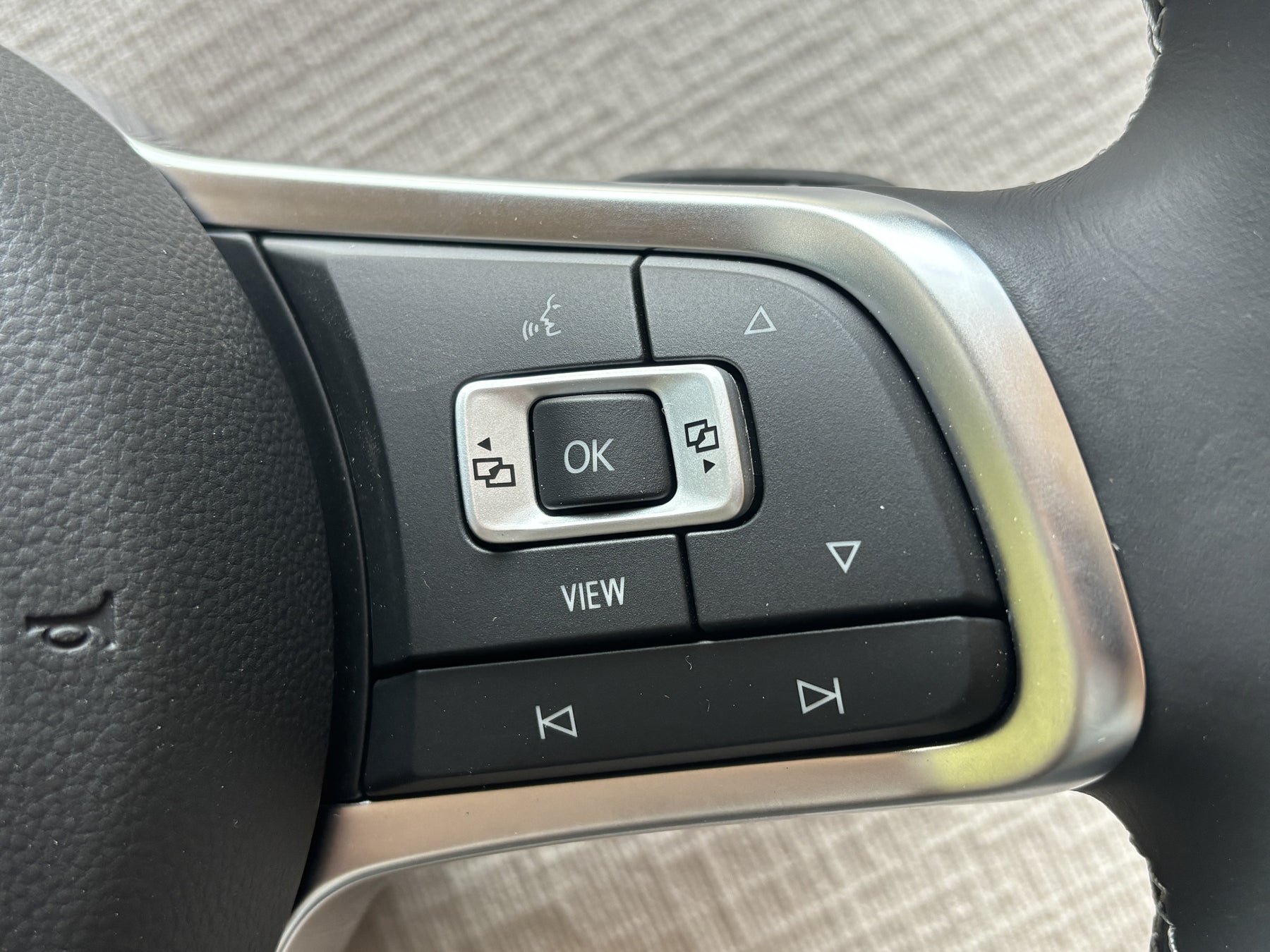 VW R-Line Steering Wheel Golf Mk7 T-Roc Polo Touran Tiguan Scirocco Gti *Genuine