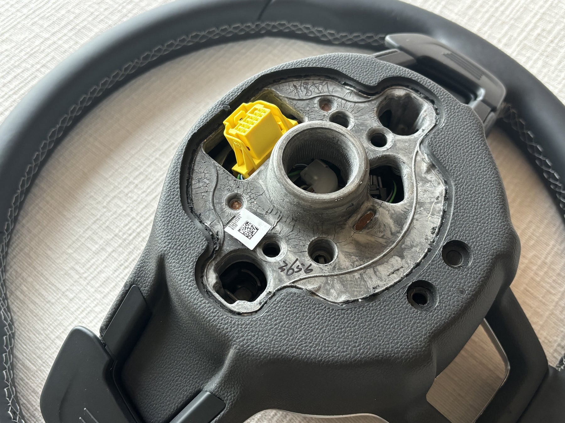 VW R-Line Steering Wheel Golf Mk7 T-Roc Polo Touran Tiguan Scirocco Gti *Genuine