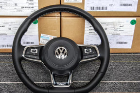 VW R-Line Steering Wheel Golf Mk7 T-Roc Polo Touran Tiguan Scirocco Gti *Genuine