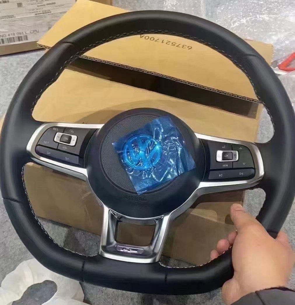 VW R-Line Steering Wheel Golf Mk7 T-Roc Polo Touran Tiguan Scirocco Gti Manual