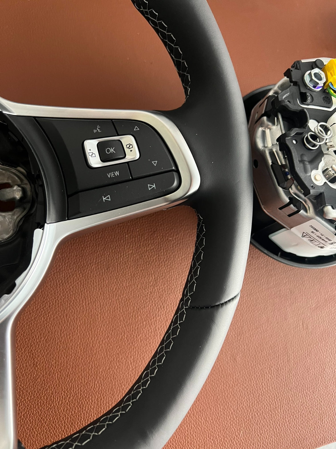 VW R-Line Steering Wheel Golf Mk7 T-Roc Polo Touran Tiguan Scirocco Gti Manual