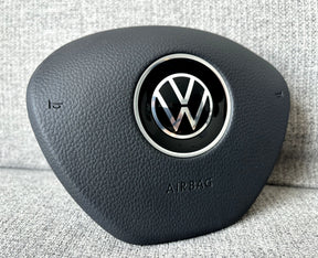 VW Tiguan Polo Touran T-Roc Caddy Sharan STEERING WHEEL Airbag Genuine