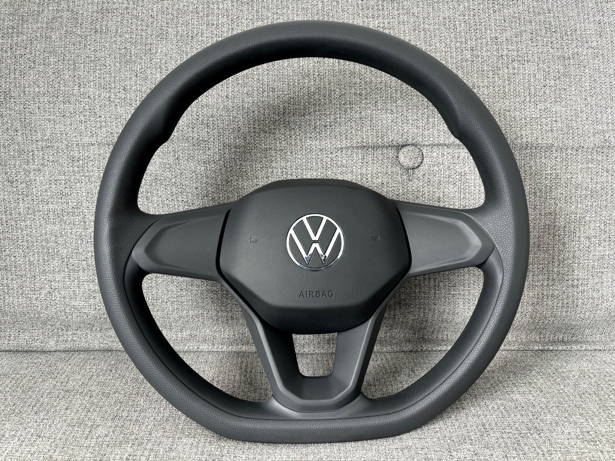 VW Mk8 Flat Bottom Steering Wheel Manual Golf Polo T5.1 T6 Tiguan Touran Genuine