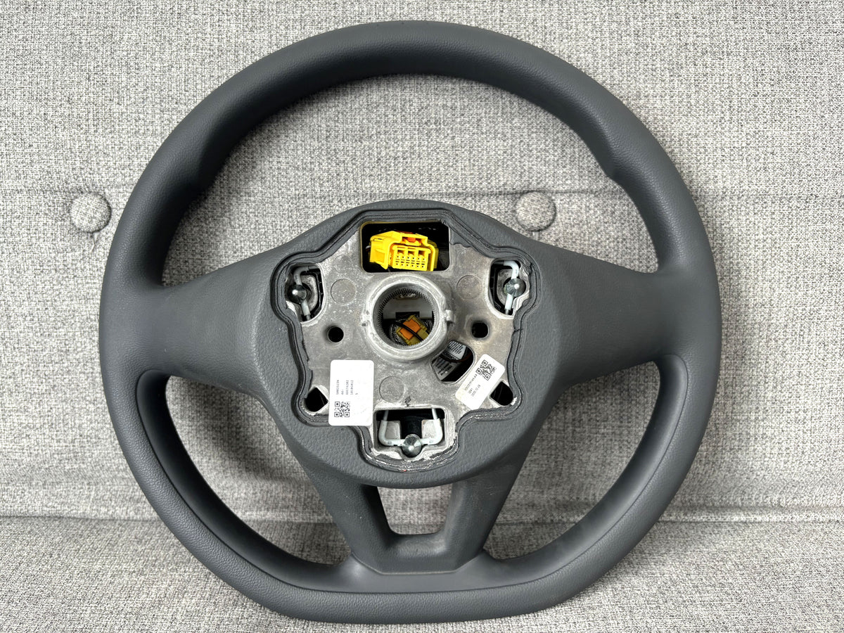VW Mk8 Flat Bottom Steering Wheel Manual Golf Polo T5.1 T6 Tiguan Touran Genuine