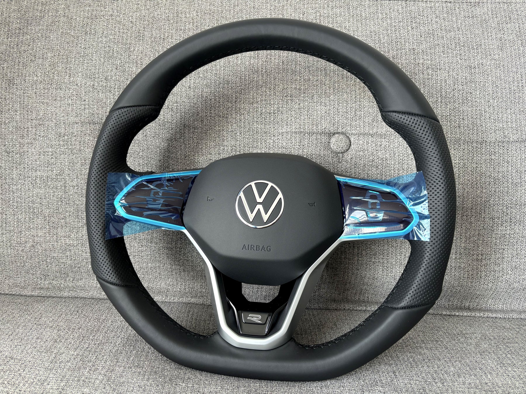 VW MK8 Golf Tiguan Toureg Caddy T6 Passat R Heated ACC Steering Wheel Manual